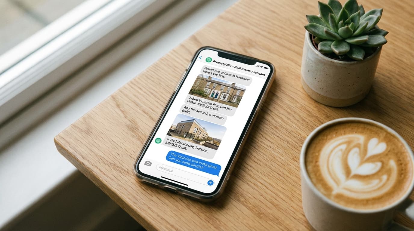 AI chatbot for real estate property search